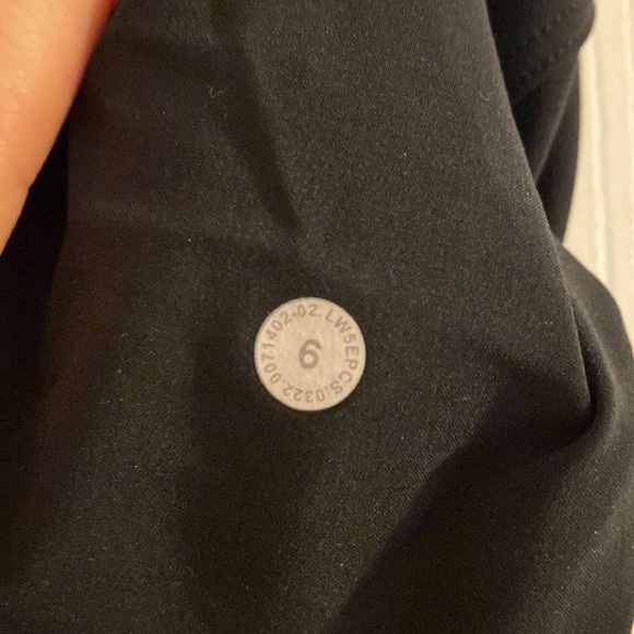 Stretch High Rise Pant 25” in seam - Picture 5 of 5